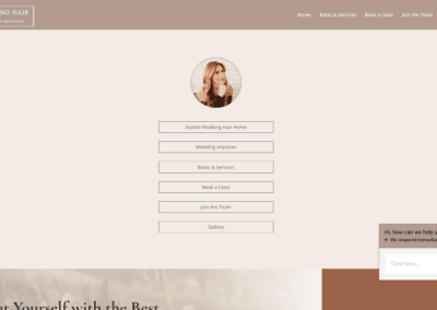 Seattle Wedding Hair